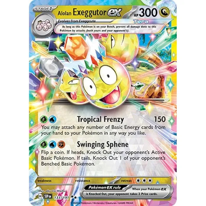 Exeggutor d'Alola ex (133/191) (SSP)