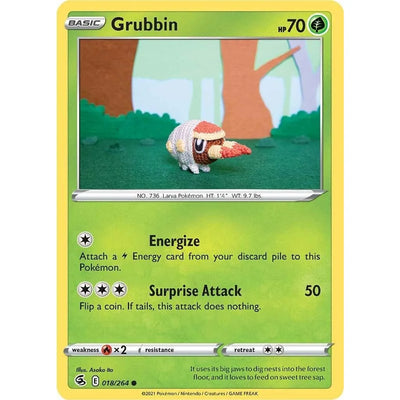 Grubbin (018/264) (SWSH08)