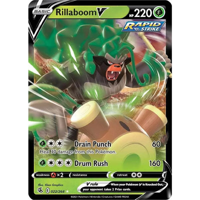 Rillaboom V (022/264) (SWSH08)