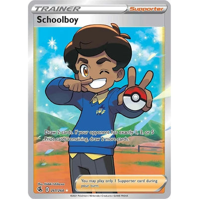 Schoolboy (Full Art) (261/264) (SWSH08)