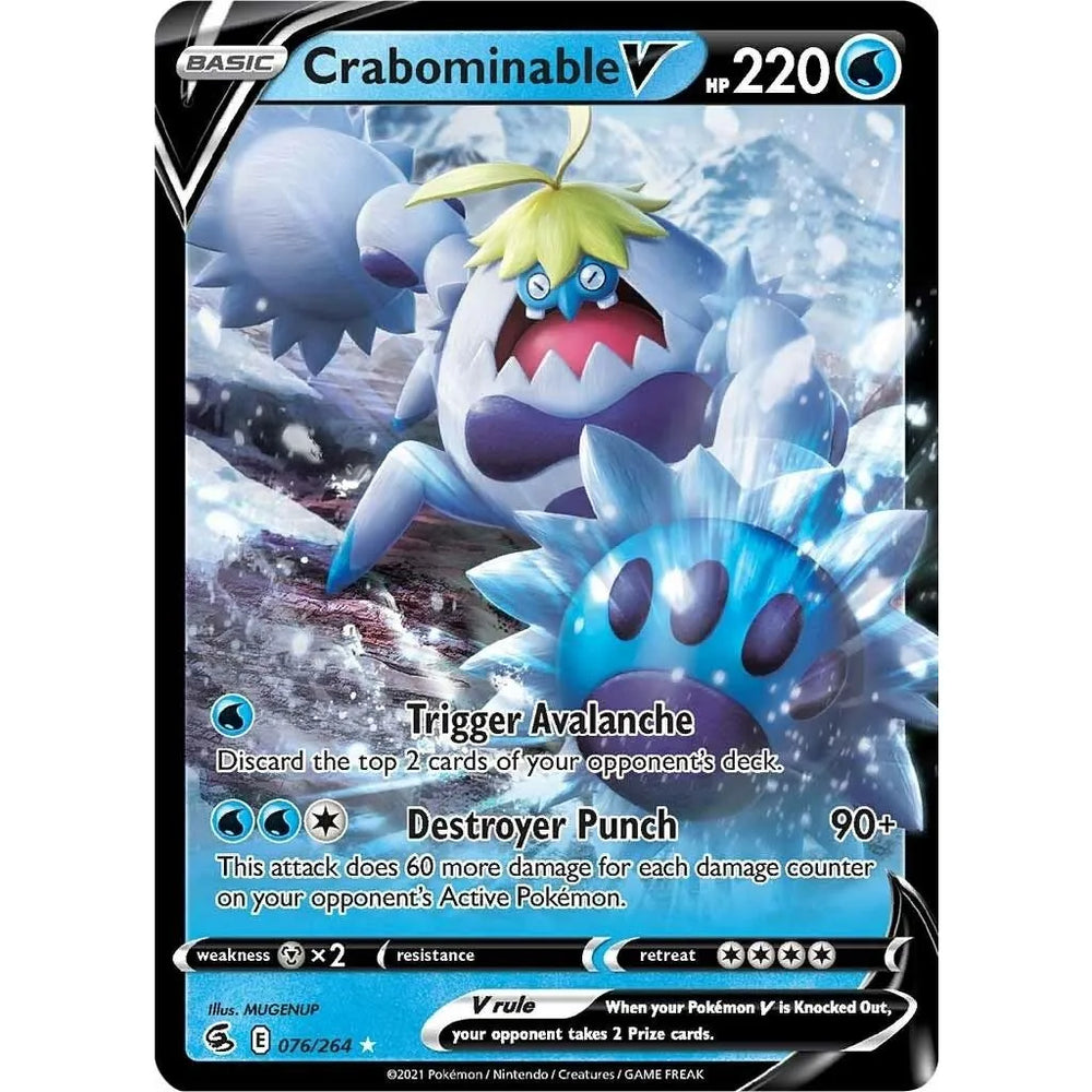 Crabominable V (076/264) (SWSH08)