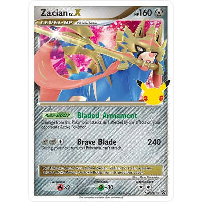Zacian LV. X - SWSH135 (SWSH135) (SWSD)