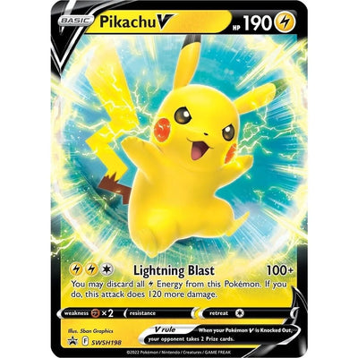 Pikachu V - SWSH198 (SWSH198) (SWSD)