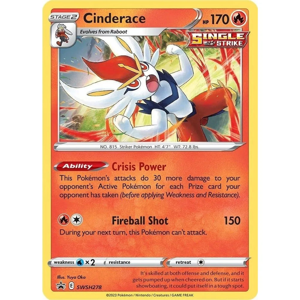 Cinderace - SWSH278 (SWSH278) (SWSD)