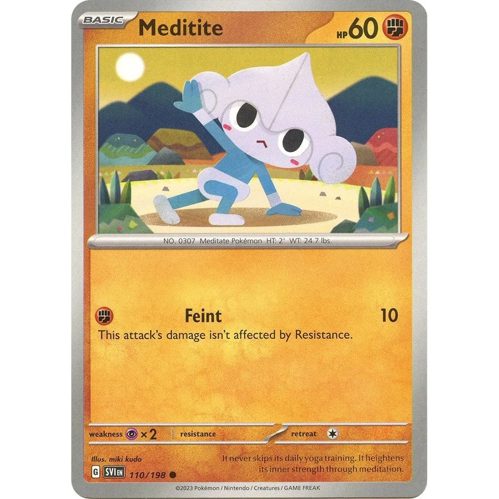 Meditite (110/198) (SVI)
