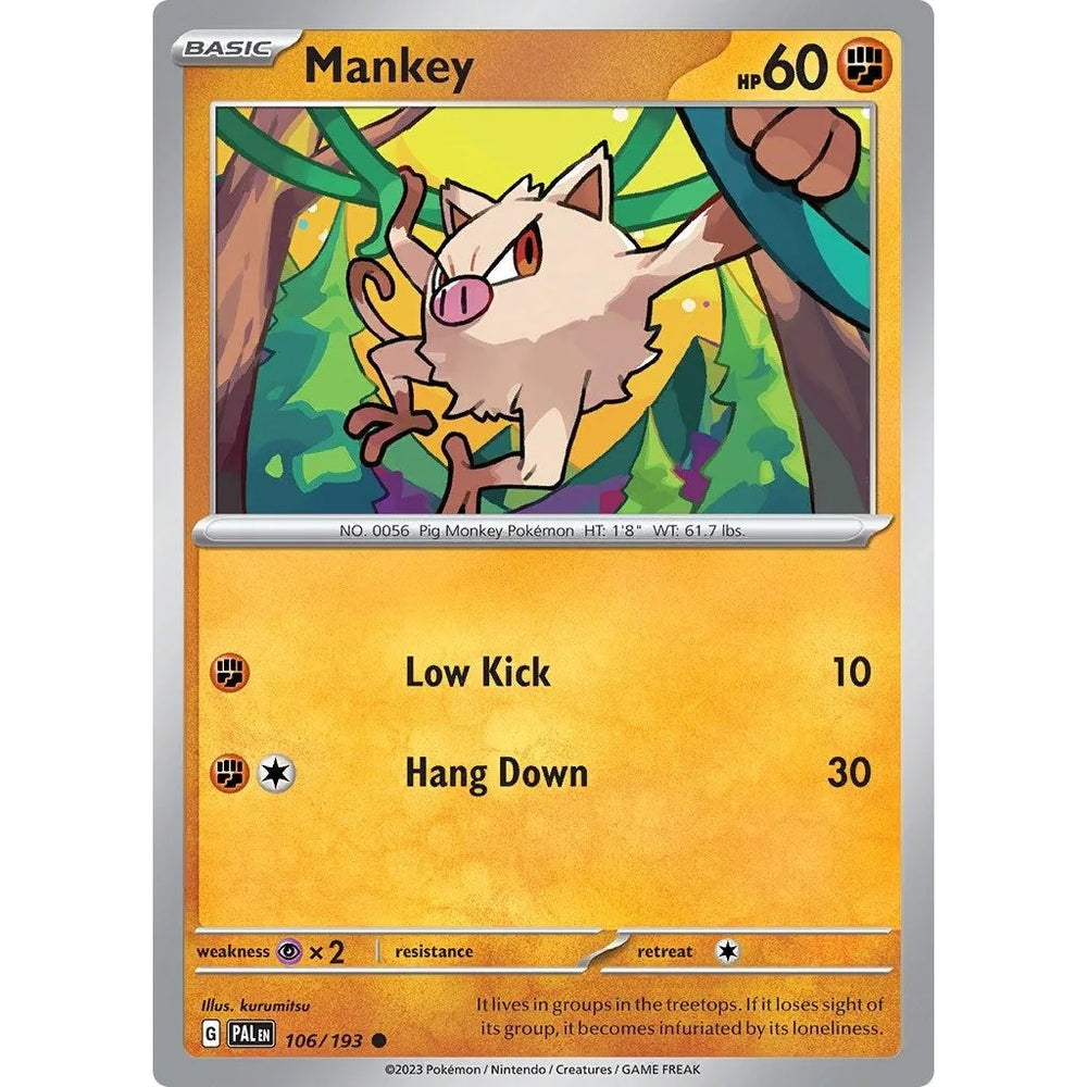 Mankey (106/193) (PAL)