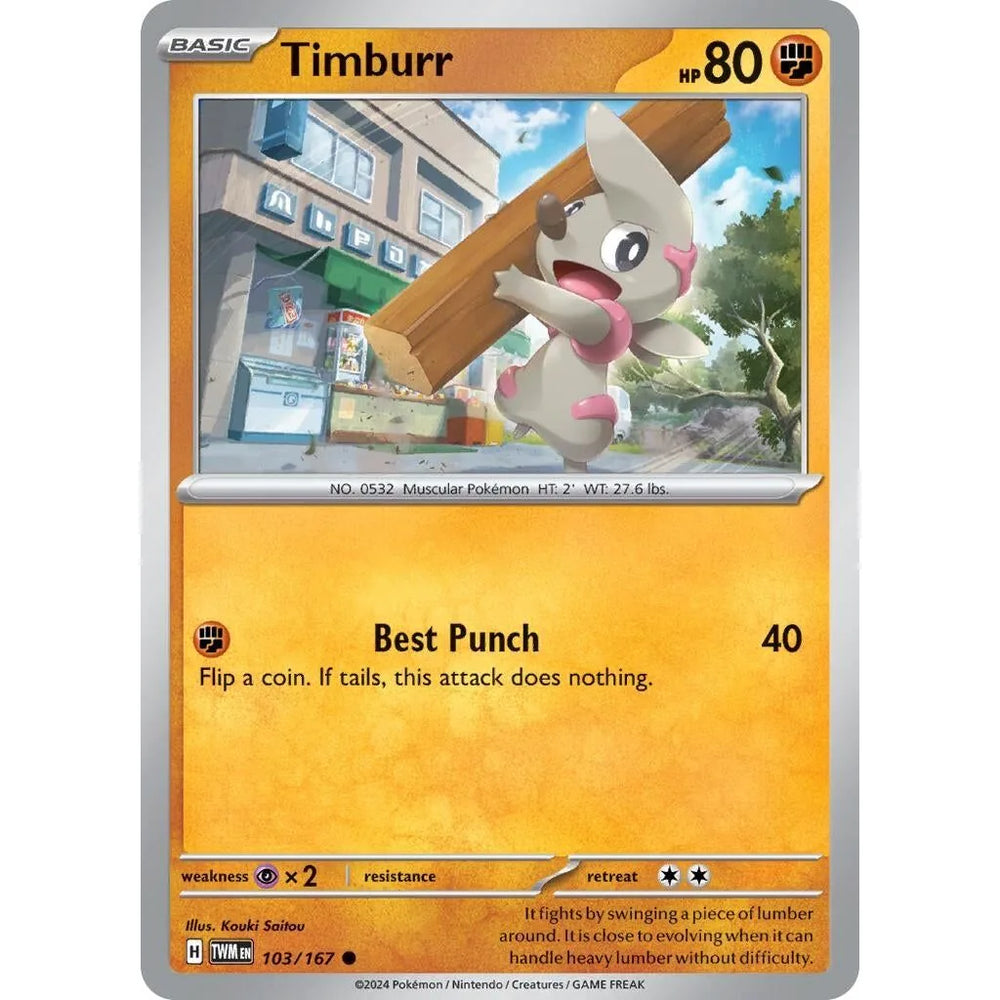 Timburr (103/167) (TWM)