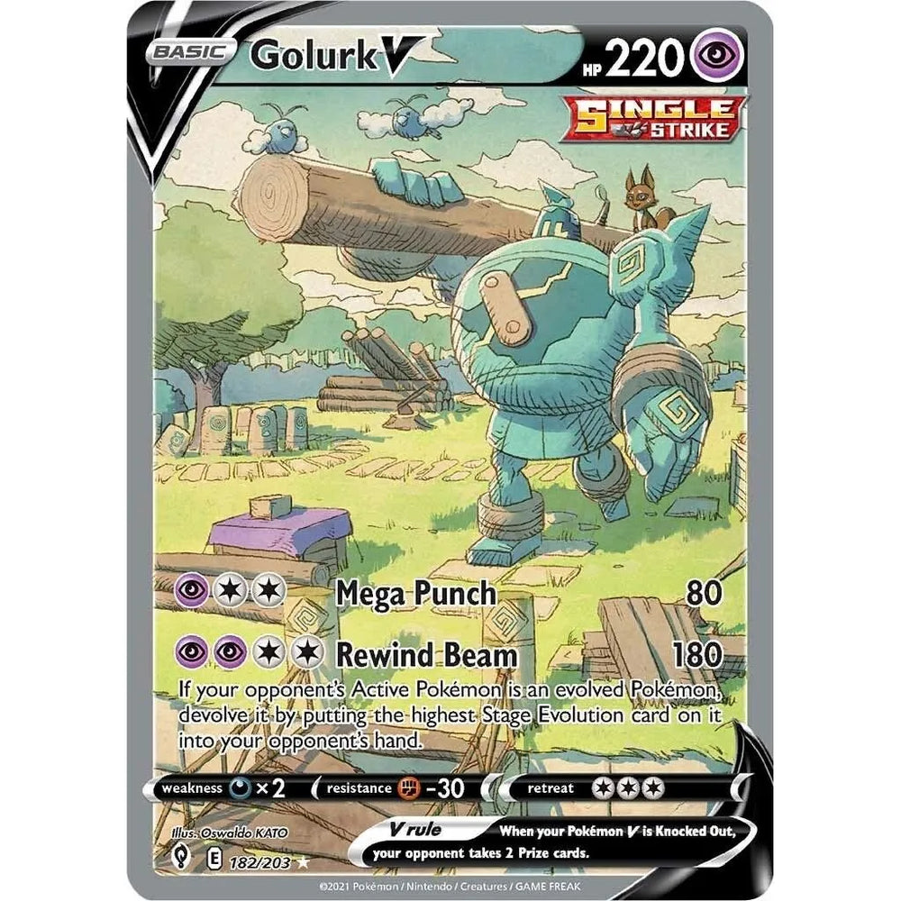 Golurk V (Art alternatif complet) (182/203) (SWSH07)