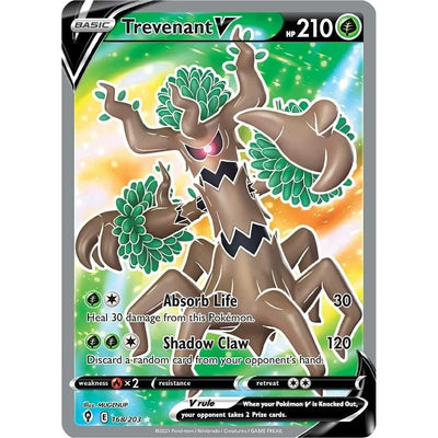 Trevenant V (Full Art) (168/203) (SWSH07)