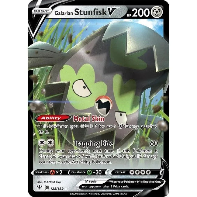 Stunfisk de Galar V (128/189) (SWSH03)