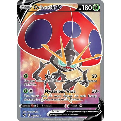 Orbeetle V (Art Complet) (166/185) (SWSH04)