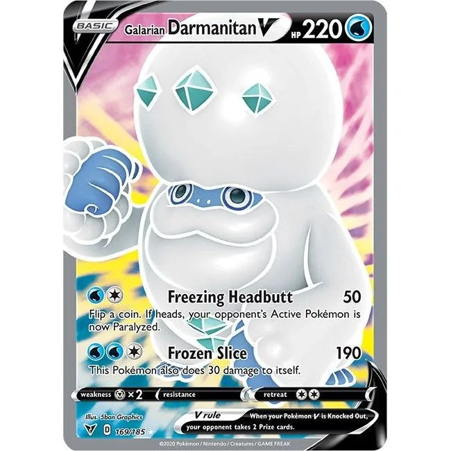 Darmanitan de Galar V (Art Complet) (169/185) (SWSH04)