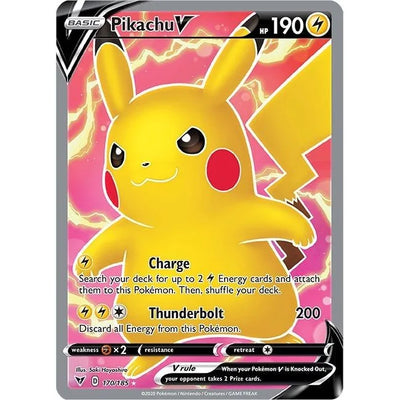 Pikachu V (Art complet) (170/185) (SWSH04)