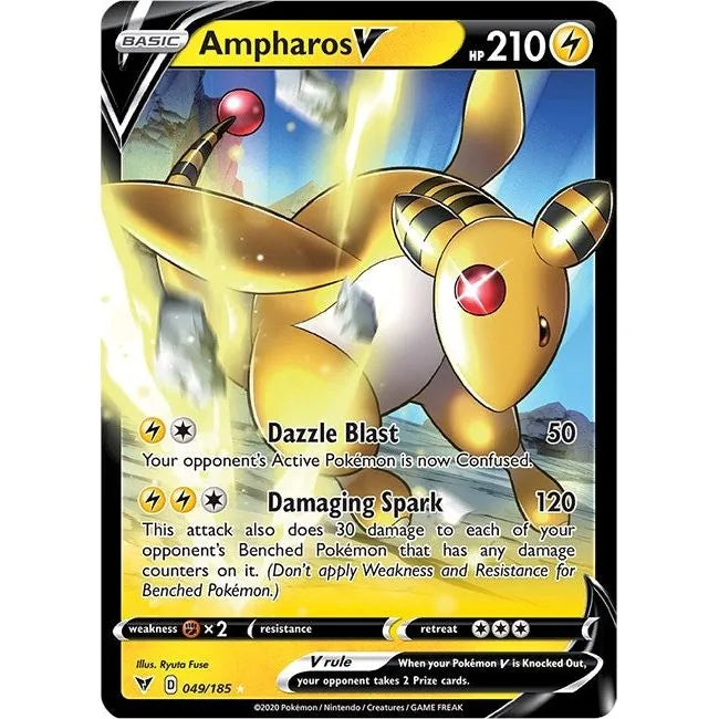Ampharos V (049/185) (SWSH04)