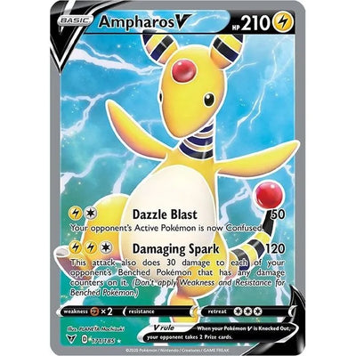 Ampharos V (Art Complet) (171/185) (SWSH04)