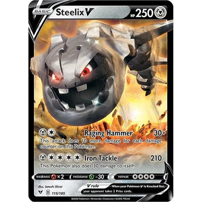 Steelix V (115/185) (SWSH04)
