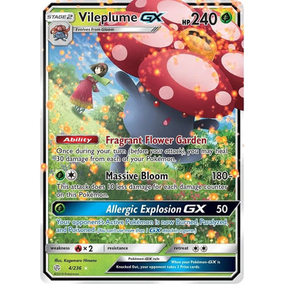Vileplume GX (4/236) (SM12)