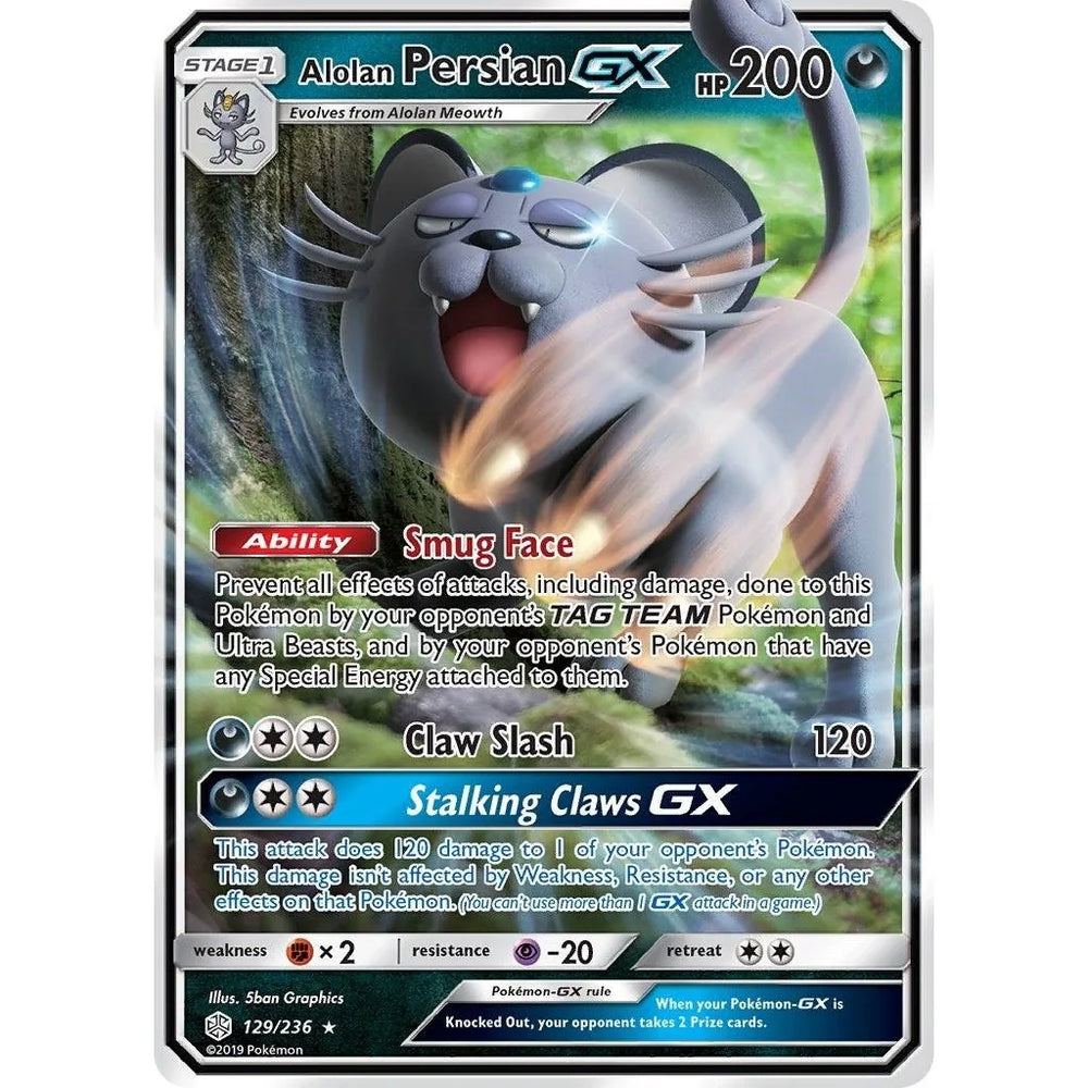 Persian d'Alola GX (129/236) (SM12)