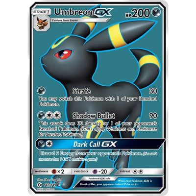 Umbreon GX (Full Art) (142/149) (SM01)