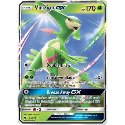 Virizion GX (34/214) (SM8)