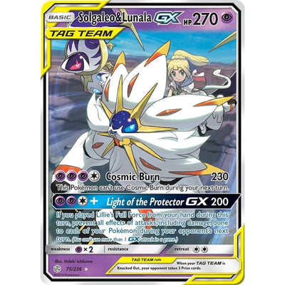 Solgaleo & Lunala GX (75/236) (SM12)