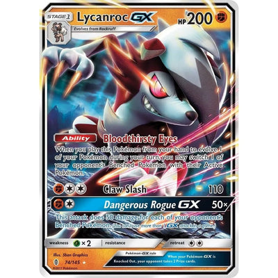 Lycanroc GX (74/145) (SM02)