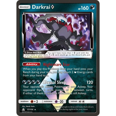 Darkrai Prism Star (77/156) (SM05)