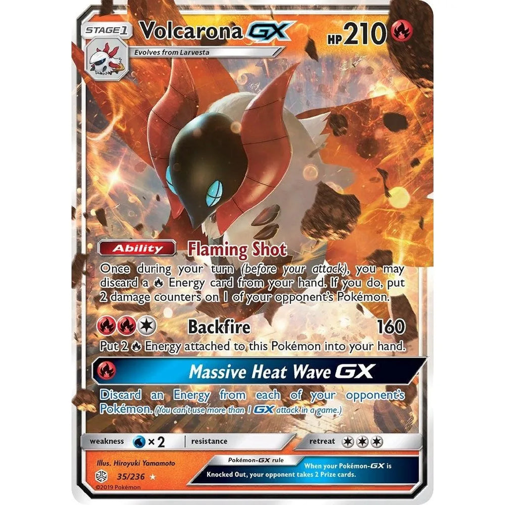 Volcarona GX (35/236) (SM12)