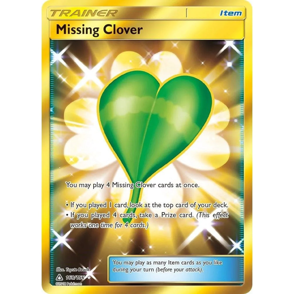 Missing Clover (Secret Rare) (168/156) (SM05)