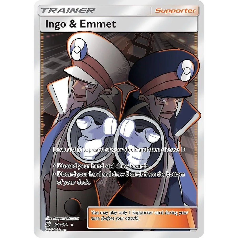 Ingo & Emmet (Full Art) (176/181) (SM9)