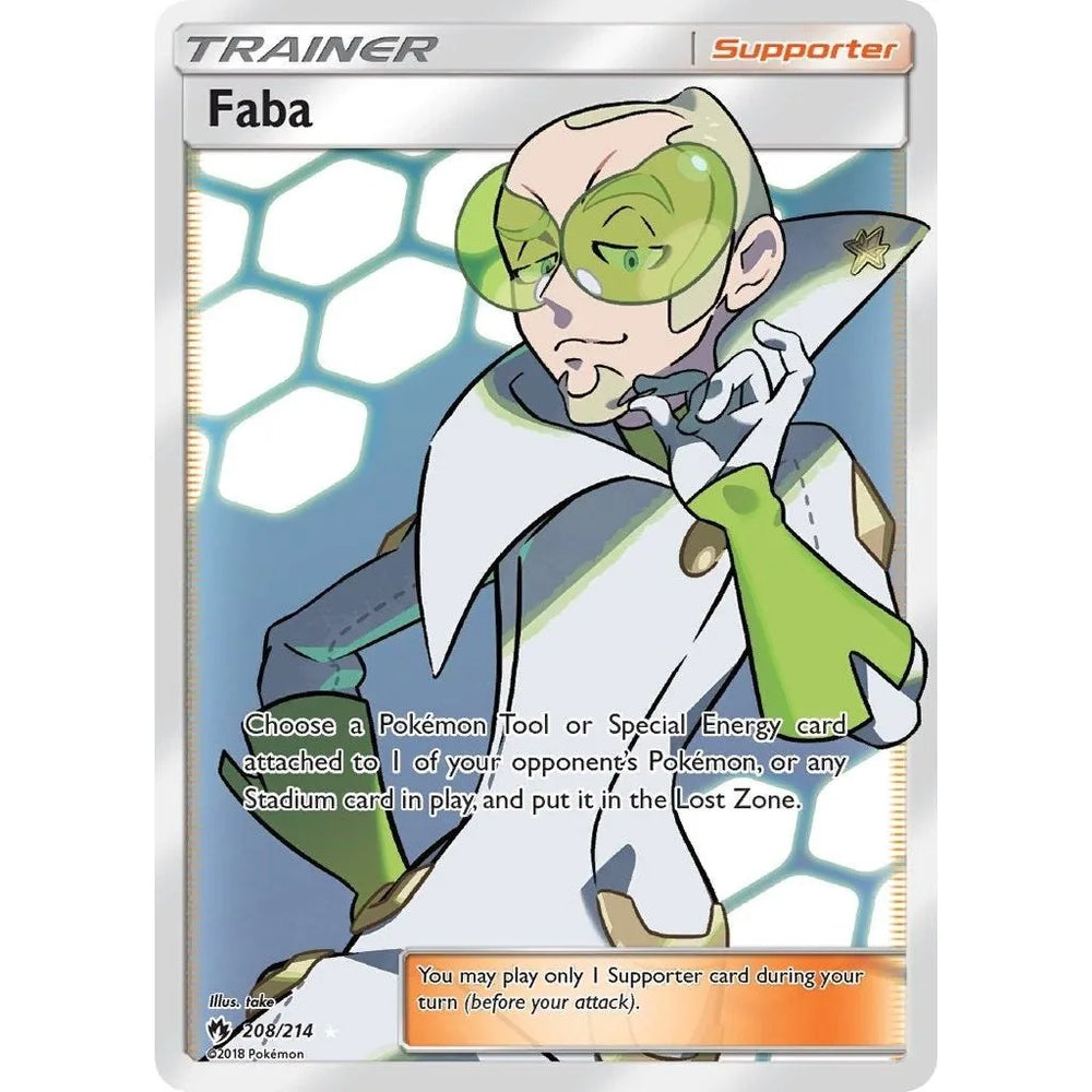 Faba (Full Art) (208/214) (SM8)