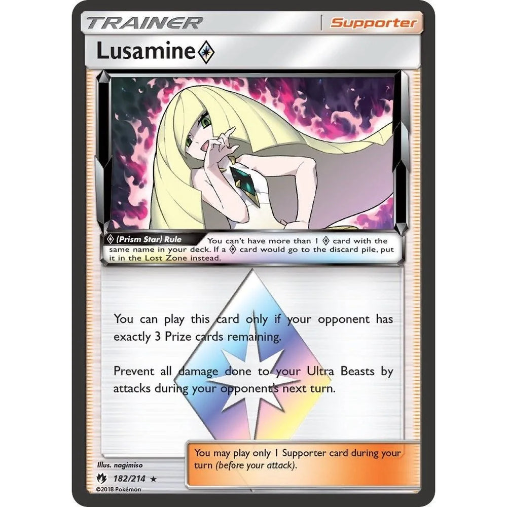 Lusamine Étoile Prisme (182/214) (SM8)