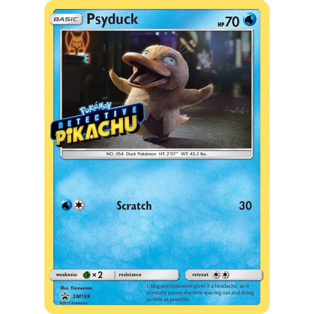 Psykokwak - SM199 (Poinçon Détective Pikachu) (SM199) (SMP)