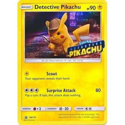 Detective Pikachu - SM170 (Stamped) (SM170) (SMP)