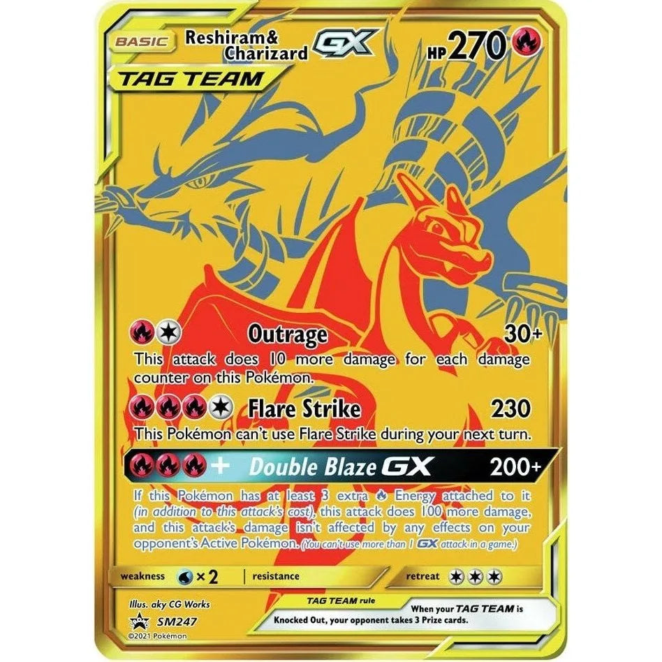 Reshiram & Dracaufeu GX - SM247 (SM247) (SMP)