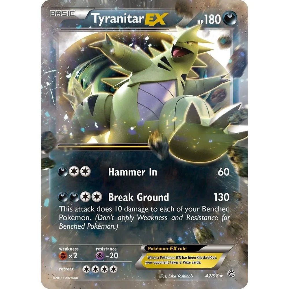 Tyranitar EX (42/98) (AOR)