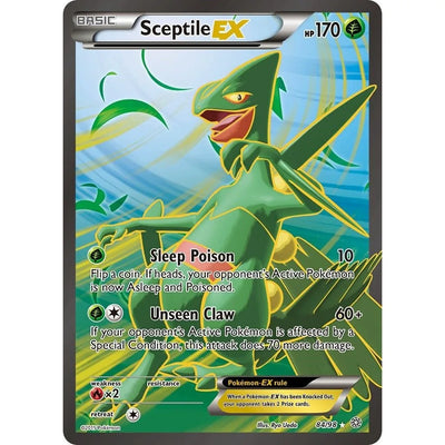 Sceptile EX (84 Full Art) (84/98) (AOR)