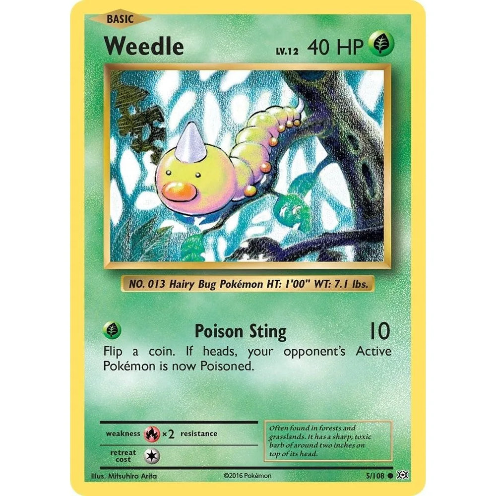 Weedle (5/108) (EVO)