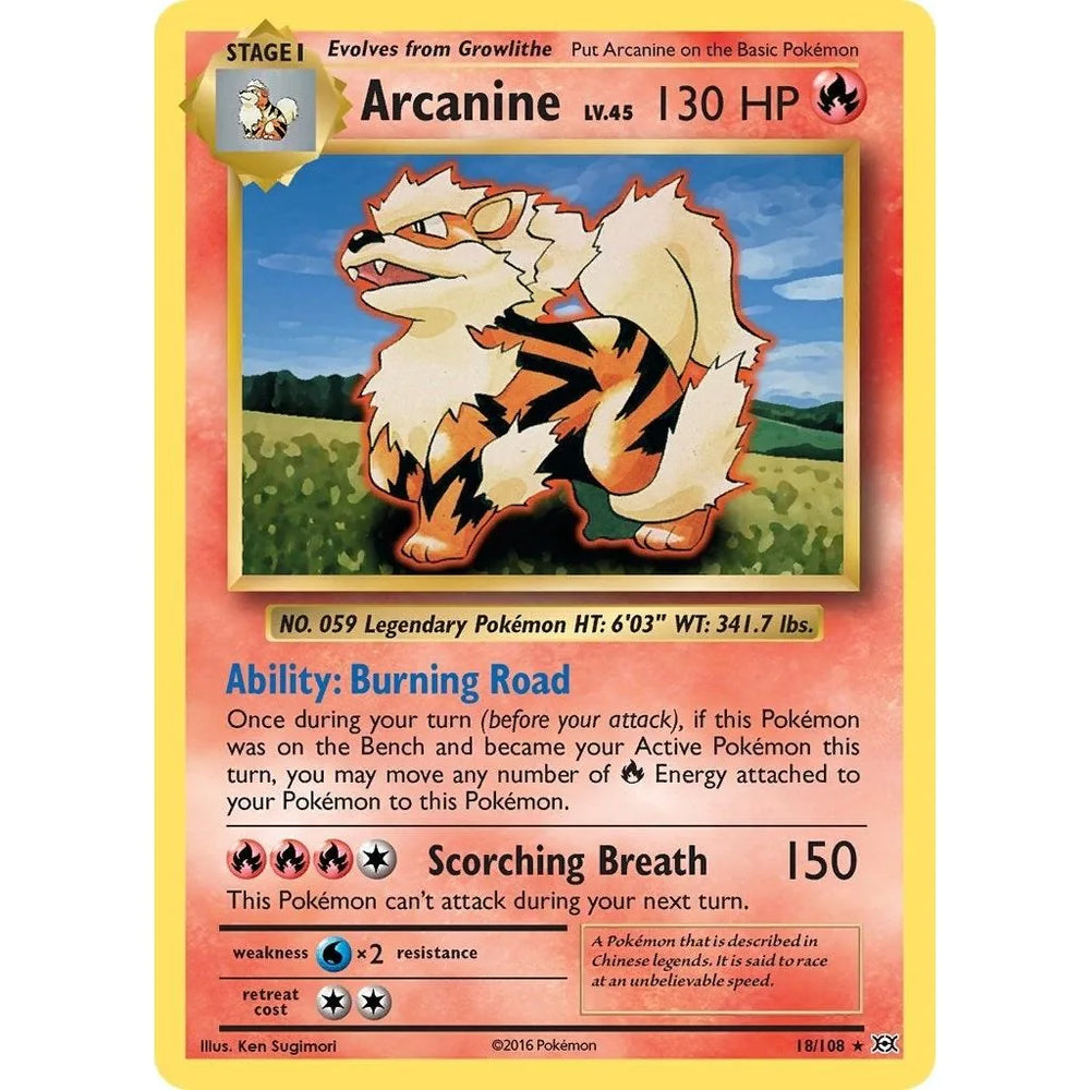 Arcanine (18/108) (EVO)