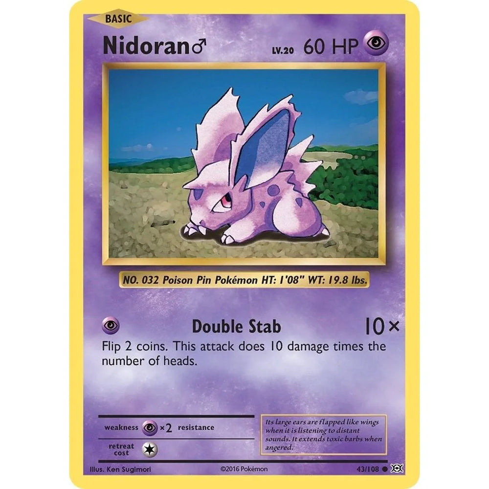 Nidoran M (43/108) (EVO)