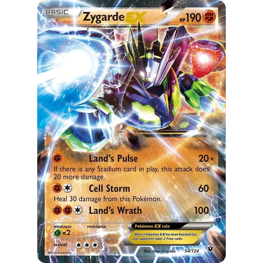 Zygarde EX (54/124) (FCO)