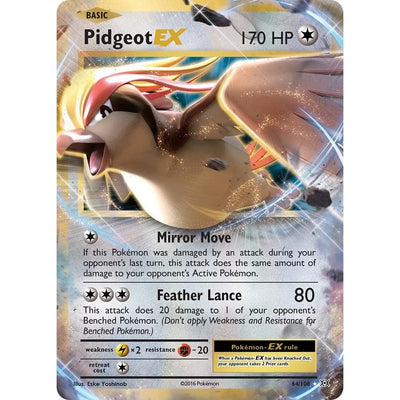 Pidgeot EX (64/108) (EVO)