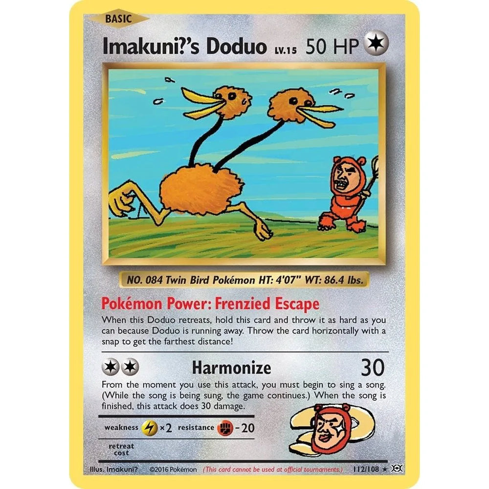 Doduo d'Imakuni? (112/108) (Évolution)