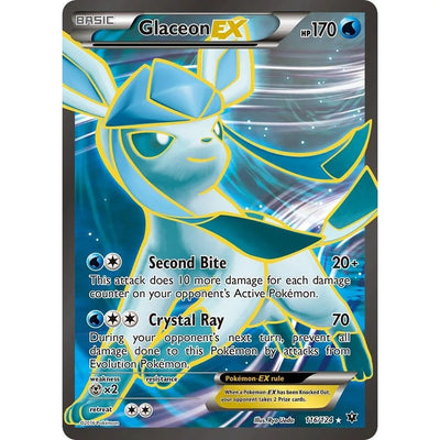 Glaceon EX (Full Art) (116/124) (FCO)