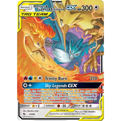 Moltres & Zapdos & Articuno GX (44/68) (HIF)