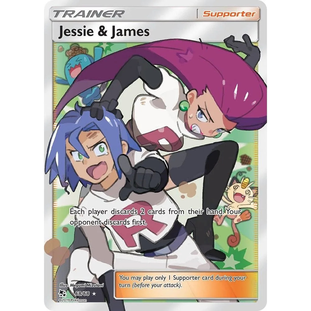 Jessie & James (Full Art) (68/68) (HIF)