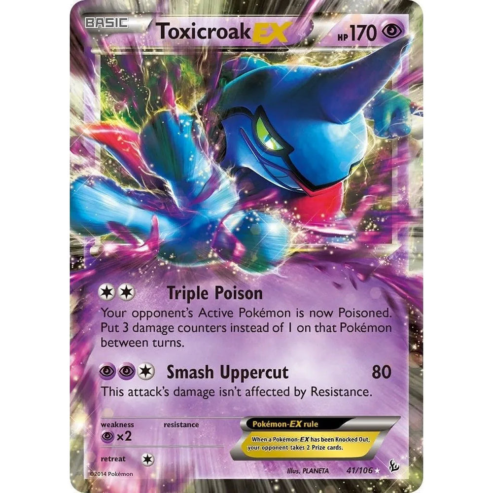Toxicroak EX (41/106) (FLF)