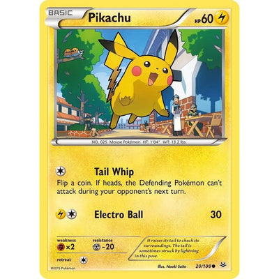 Pikachu (20/108) (ROS)