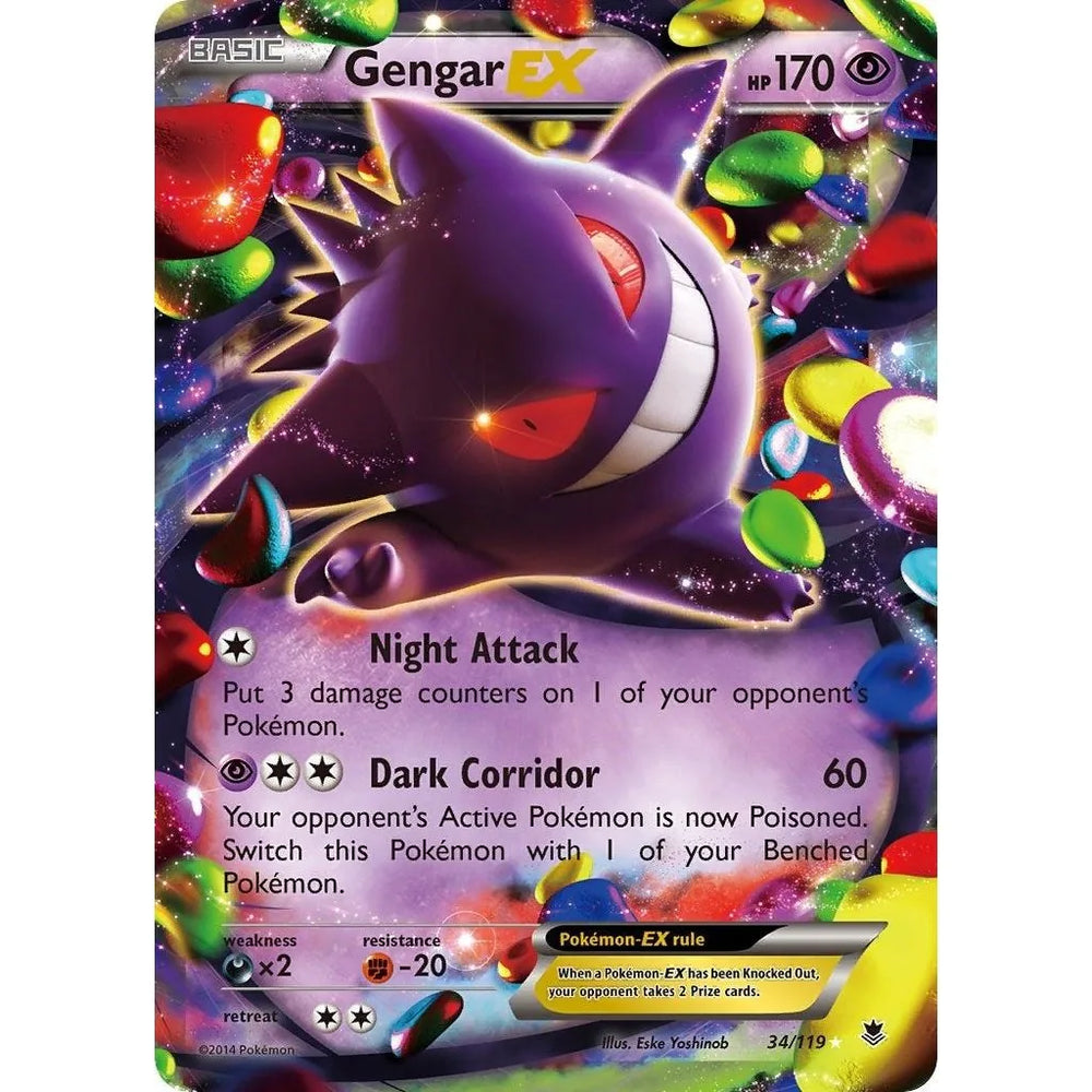 Gengar EX (34/119) (PHF)