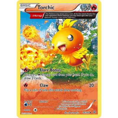 Torchic (Omega) (26/160) (PRC)
